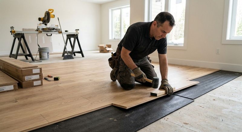 Engineered Wood Installation in Reston, VA