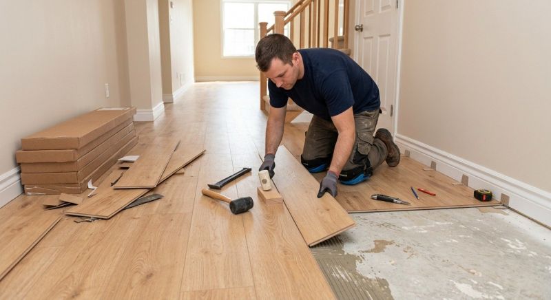 Laminate Floor Installation in Ashton, MD