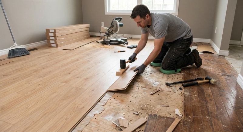 Laminate Floor Installation in Poolesville, MD
