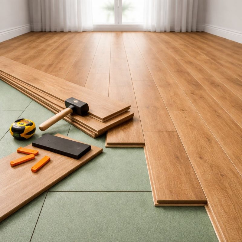 Laminate Floor Remodeling in Reston, VA