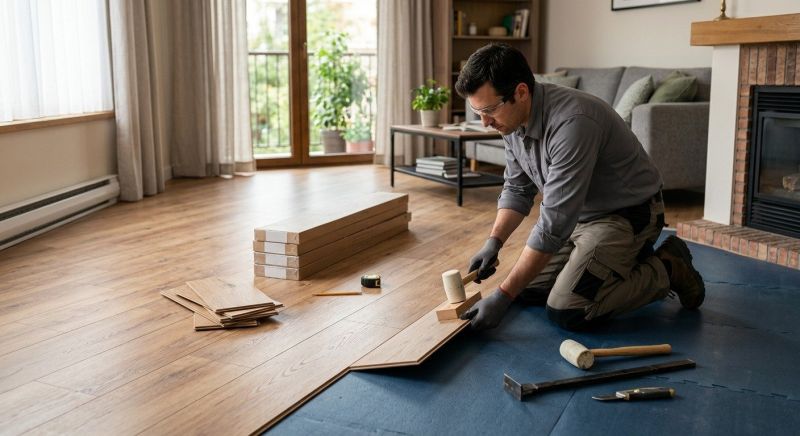 Laminate Floor Replacement in Boyds, MD