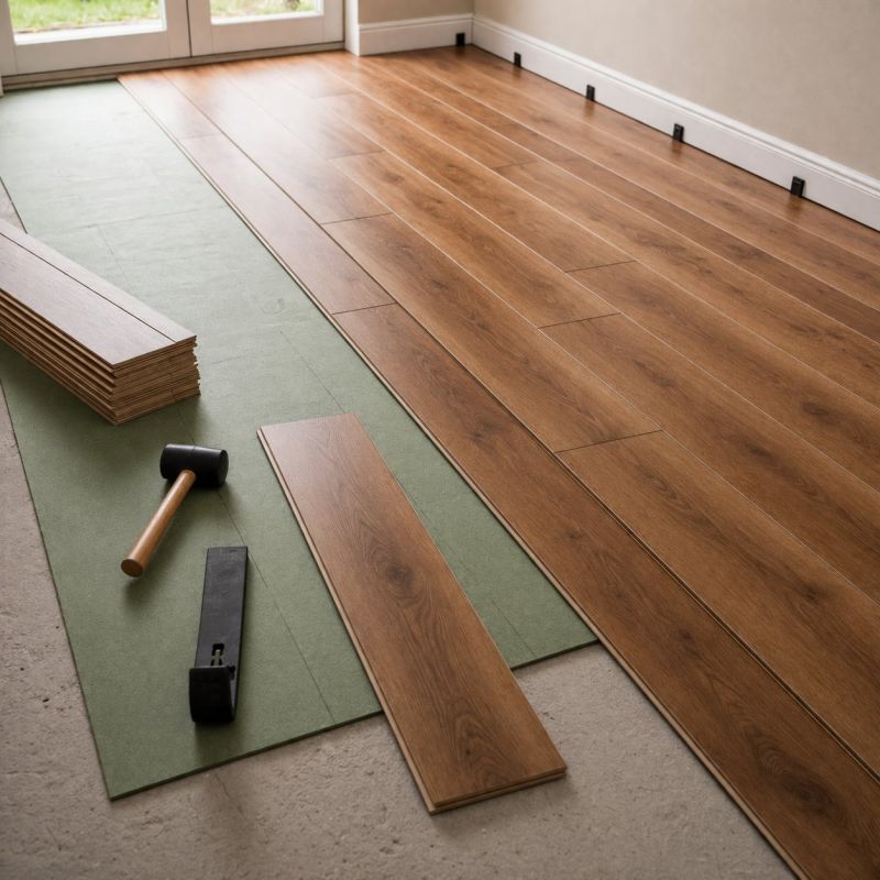 Laminate Floor Replacement in Fairfax County, VA