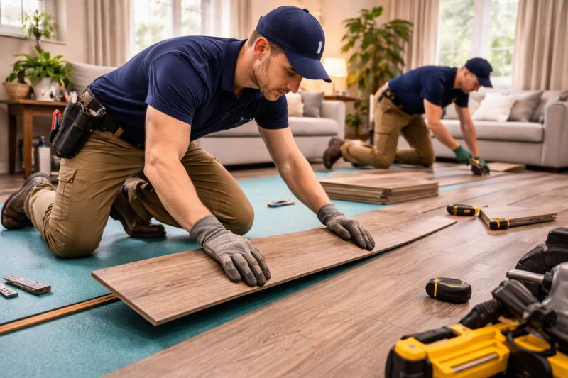 Laminate Floor Replacement in Suitland, MD