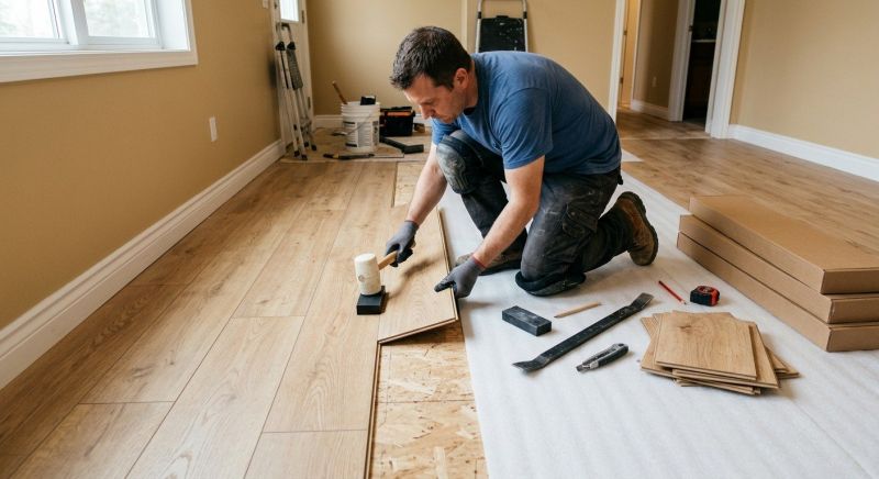 Laminate Tile Installation in Reston, VA