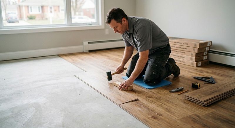 Linoleum Floor Installation in Ashburn, VA