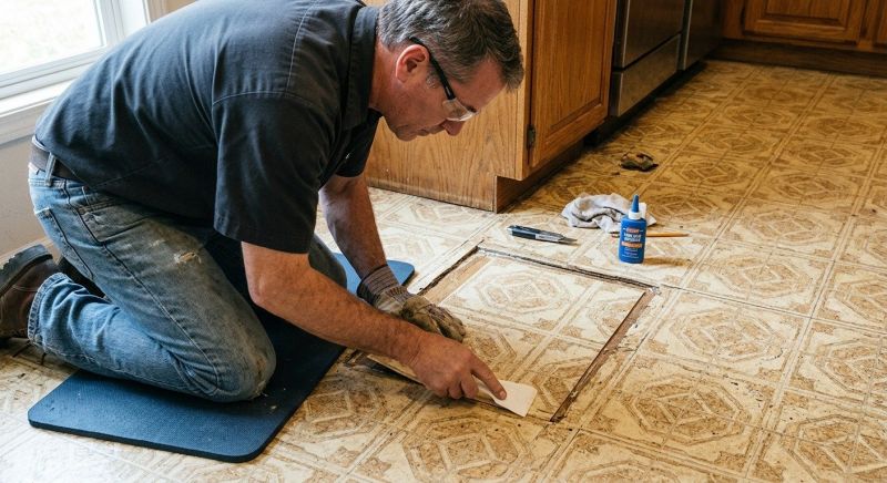 Linoleum Floor Installation in Damascus, MD