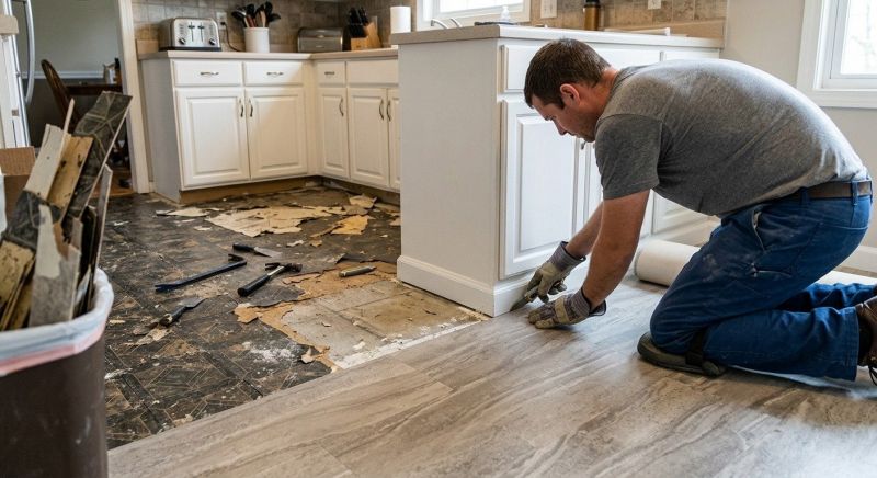 Linoleum Floor Installation in Poolesville, MD