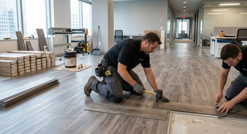 Linoleum Floor Installation in Rockville, MD