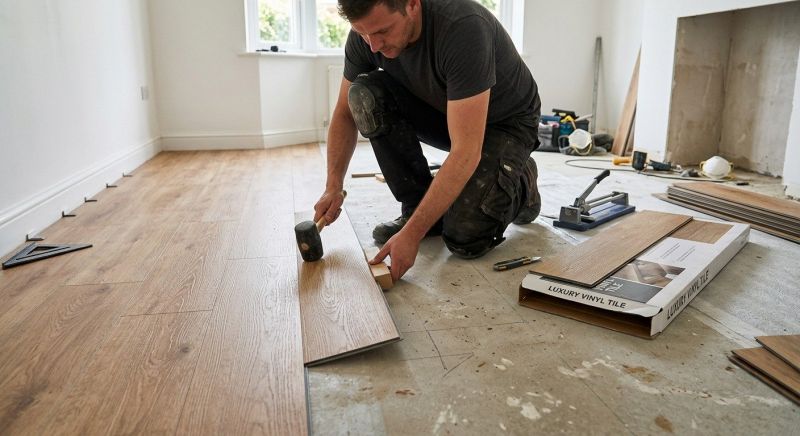 Luxury Vinyl Tile Installation in Aldie, VA