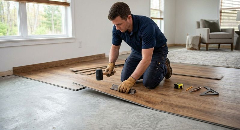 Luxury Vinyl Tile Installation in Leesburg, VA