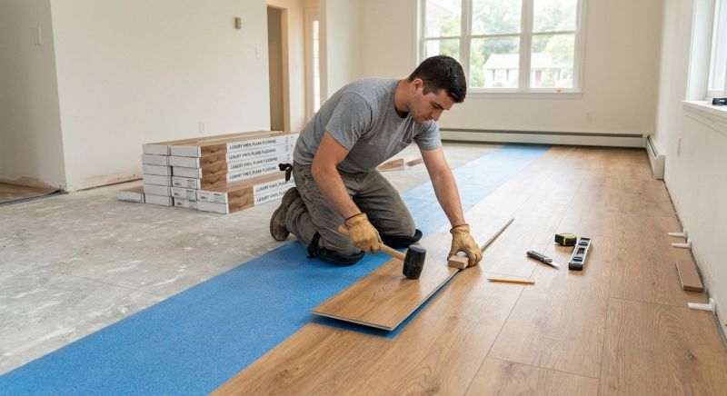 Lvt Flooring Installation in Damascus, MD