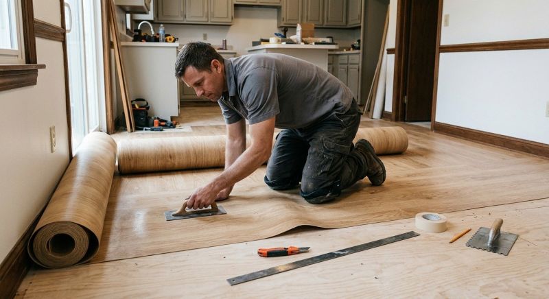Sheet Flooring Installation in Aldie, VA