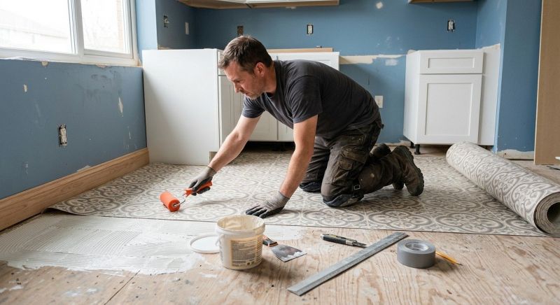 Sheet Flooring Installation in Ashton, MD