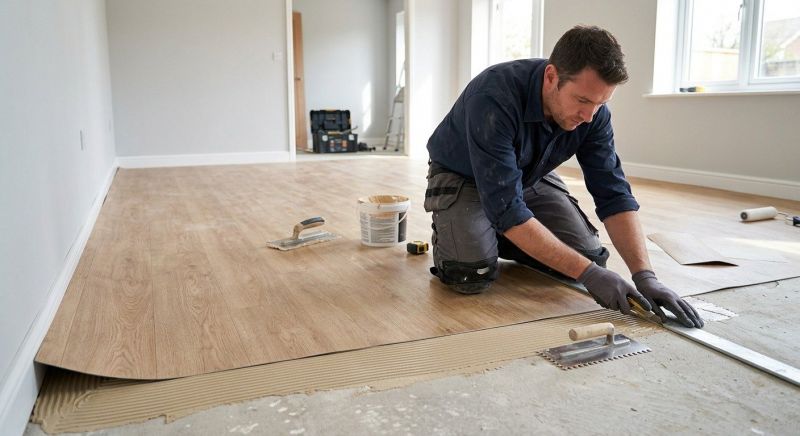 Sheet Flooring Installation in Brookeville, MD