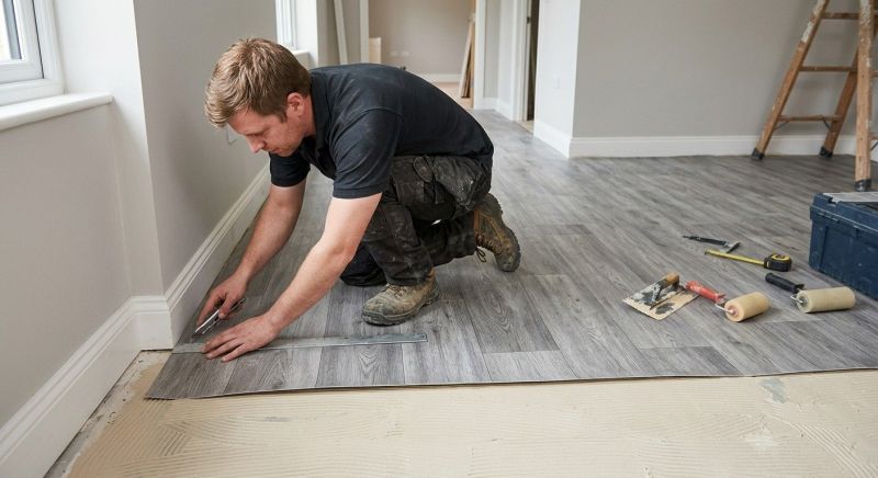 Sheet Flooring Installation in Chevy Chase, MD