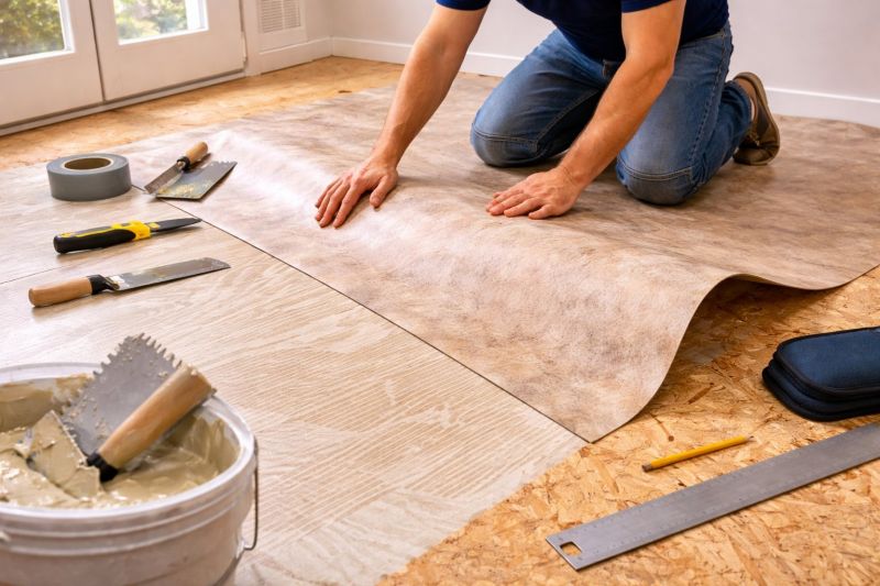 Sheet Flooring Installation in Dumfries, VA