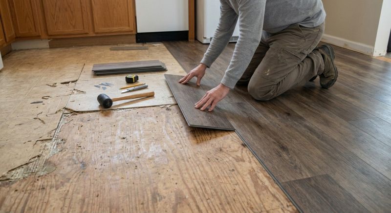 Vinyl Flooring Installation in Gainesville, VA